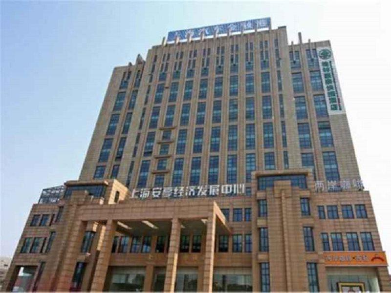 Greentree Inn Shanghai Jiading The South Of F1 Circuit Fangtai Hardware Market Express Hotel Exteriör bild