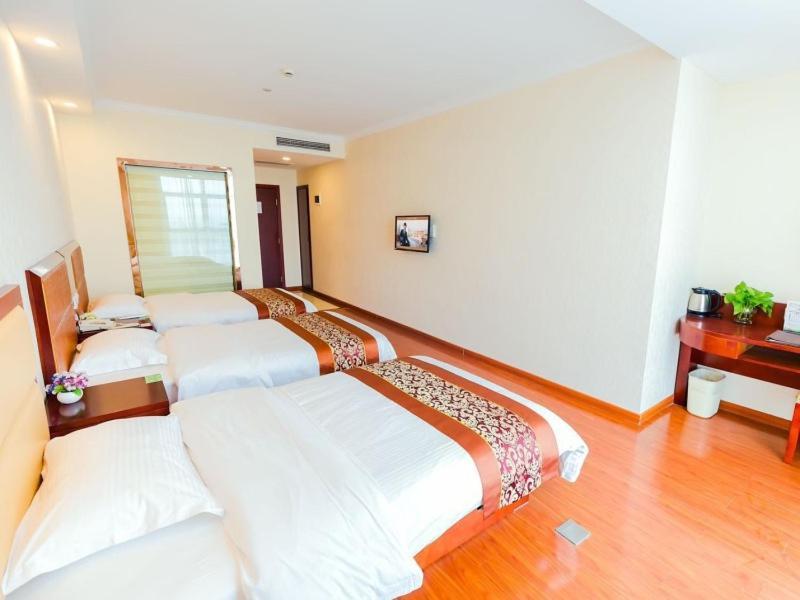 Greentree Inn Shanghai Jiading The South Of F1 Circuit Fangtai Hardware Market Express Hotel Exteriör bild