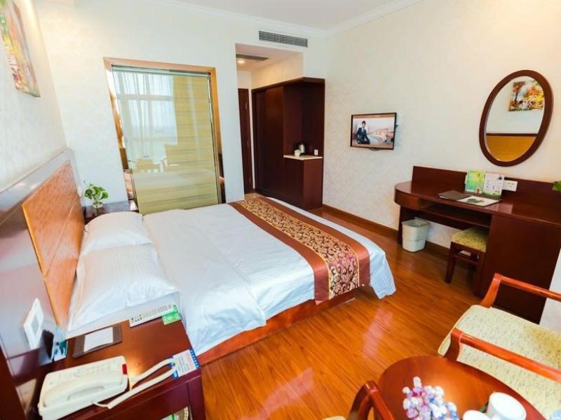 Greentree Inn Shanghai Jiading The South Of F1 Circuit Fangtai Hardware Market Express Hotel Exteriör bild