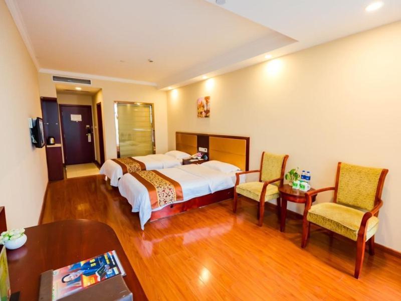 Greentree Inn Shanghai Jiading The South Of F1 Circuit Fangtai Hardware Market Express Hotel Exteriör bild