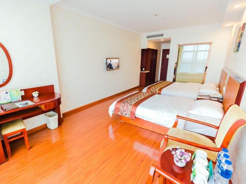 Greentree Inn Shanghai Jiading The South Of F1 Circuit Fangtai Hardware Market Express Hotel Exteriör bild
