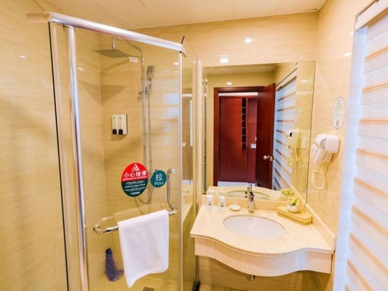 Greentree Inn Shanghai Jiading The South Of F1 Circuit Fangtai Hardware Market Express Hotel Exteriör bild