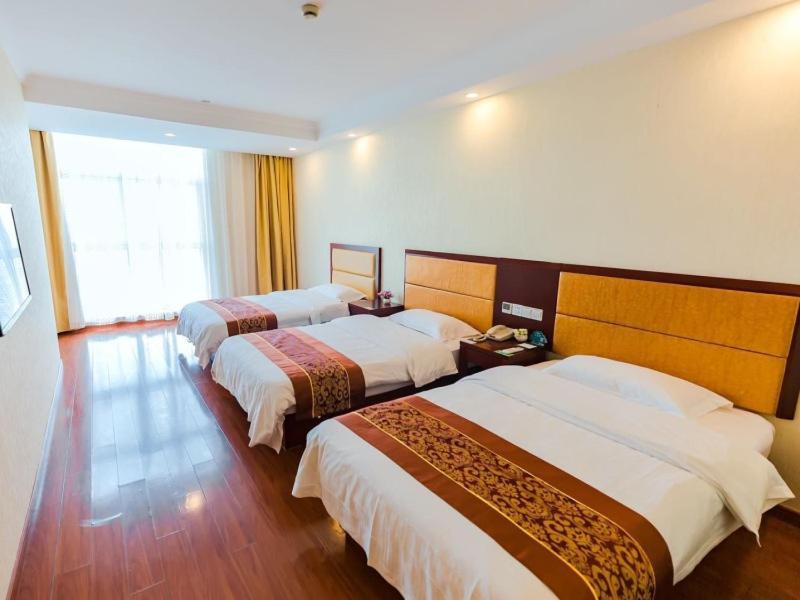 Greentree Inn Shanghai Jiading The South Of F1 Circuit Fangtai Hardware Market Express Hotel Exteriör bild
