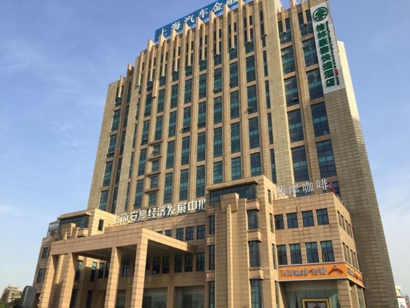 Greentree Inn Shanghai Jiading The South Of F1 Circuit Fangtai Hardware Market Express Hotel Exteriör bild