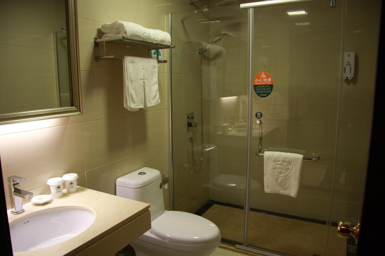 Greentree Inn Shanghai Jiading The South Of F1 Circuit Fangtai Hardware Market Express Hotel Exteriör bild