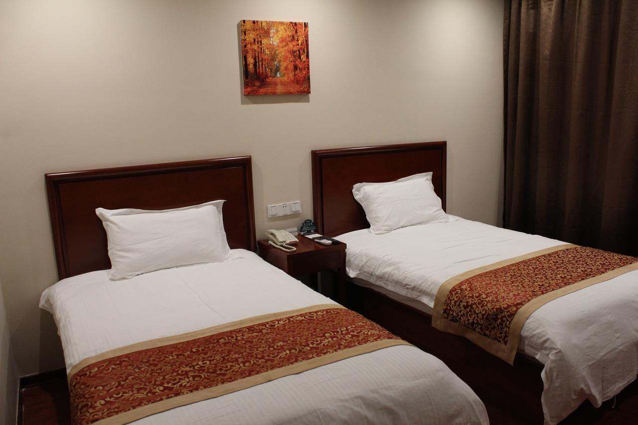 Greentree Inn Shanghai Jiading The South Of F1 Circuit Fangtai Hardware Market Express Hotel Exteriör bild